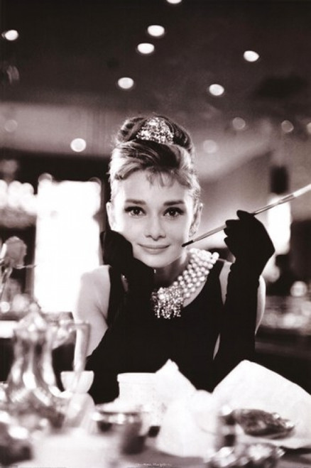 Audrey Hepburn - Breakfast at Tiffany's Poster Print