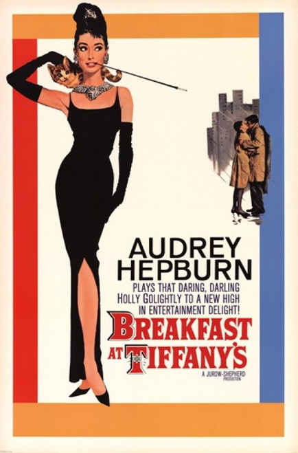 Audrey Hepburn -  Breakfast at Tiffany's Movie Poster Print
