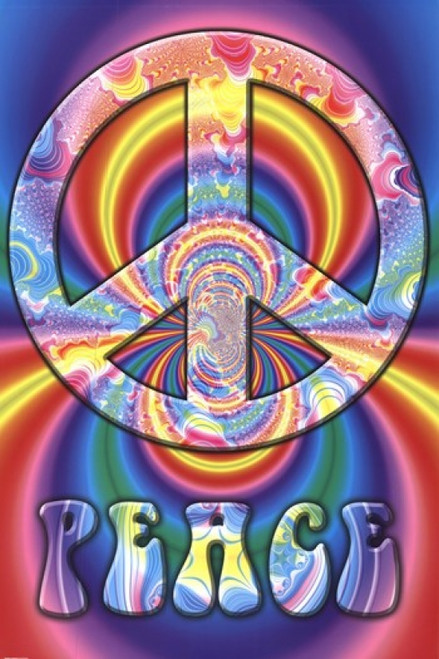 Peace Symbol Poster Print