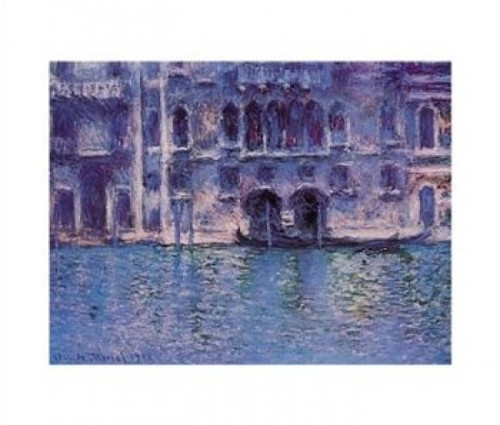 Venice Palazza Da Mula Poster Print by Claude Monet