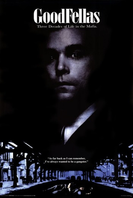 Goodfellas - Gangster Poster - 22 x 34 inches