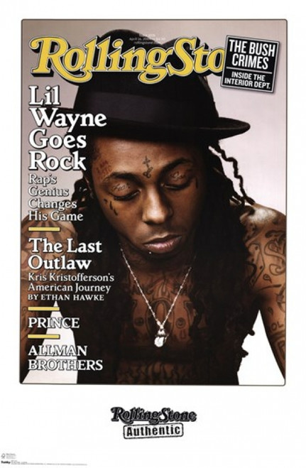 Rolling Stone - Lil Wayne Poster - 22 x 34 inches
