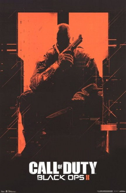 Call of Duty Black Ops II - Orange Poster - 22 x 34 inches