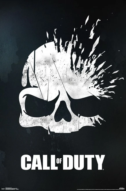 Call of Duty - Skull Poster - 22 x 34 inches