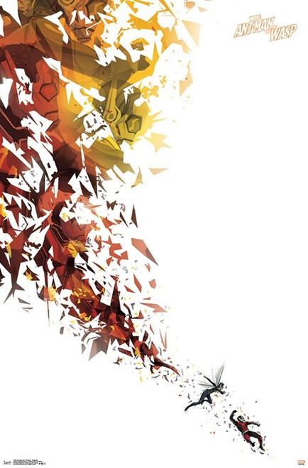 Ant-Man and The Wasp - Simplistic Poster - 22 x 34 inches