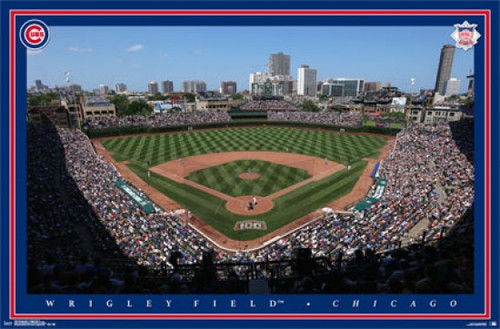 Chicago Cubs - Wrigley Field 2015 Poster - 22 x 34 inches