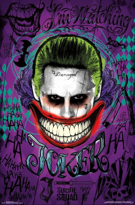 Suicide Squad - Joker Poster - 22 x 34 inches