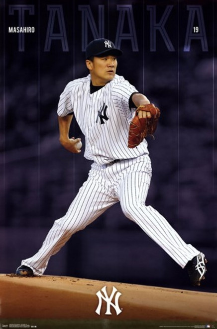New York Yankees - M Tanaka 14 Poster - 22 x 34 inches