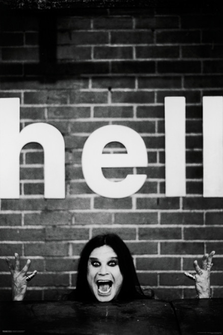 Ozzy Osbourne - Hell Poster - 22 x 34 inches