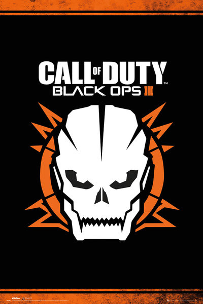 Call of Duty Black Ops 3 Skull Poster - 22 x 34 inches