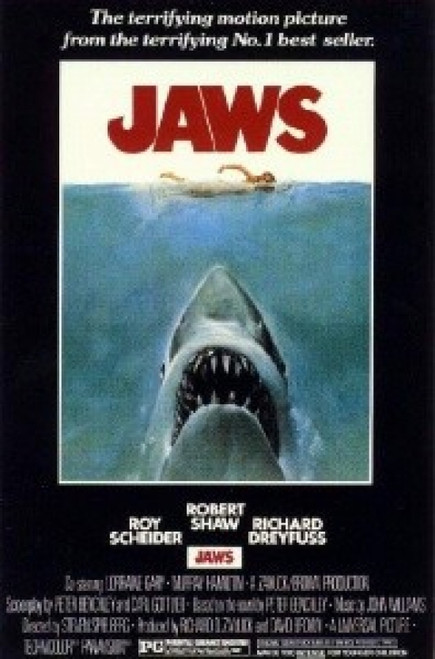 Jaws - Movie Poster Poster - 22 x 34 inches