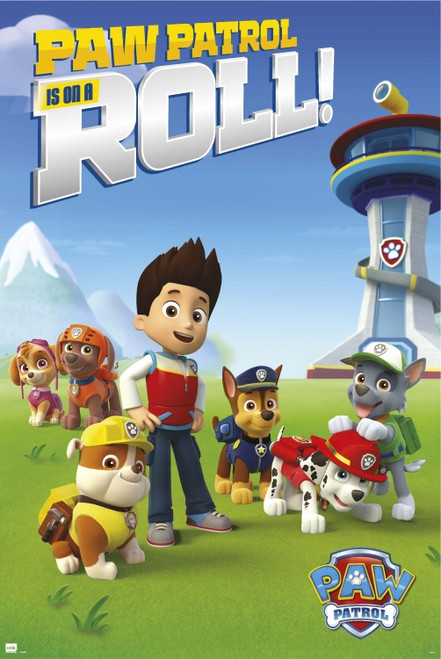 Paw Patrol Roll Poster - 22 x 34 inches