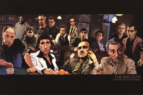 Bad Guys Justin Reed Poster