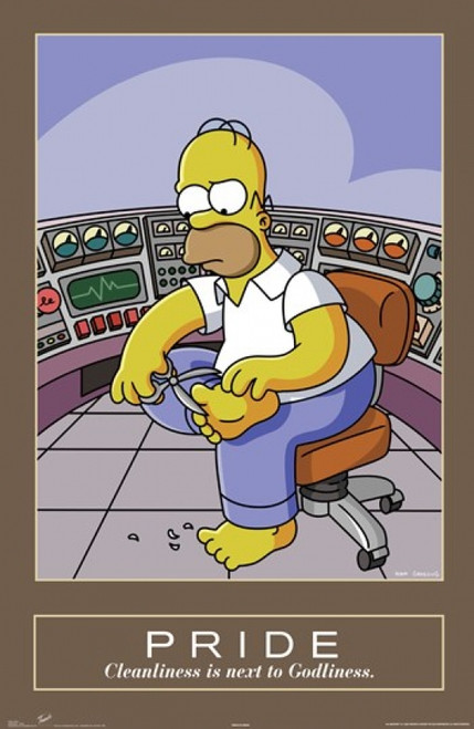 Simpsons - Pride Poster Print