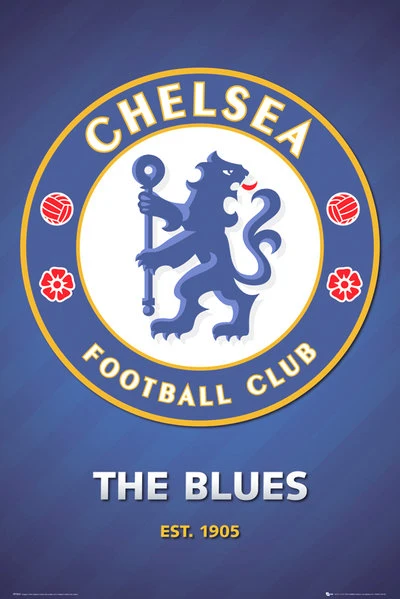 Chelsea Club Crest 2013 Poster Print