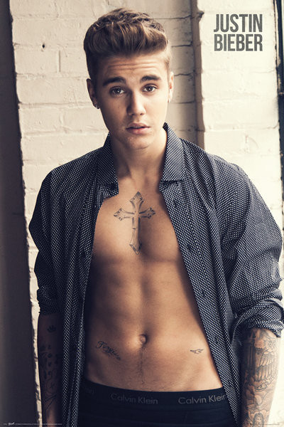 Justin Bieber Shirt Poster Print