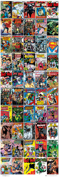 Dc Comics Comic Covers Poster Print