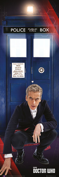 Doctor Who Tardis And Doctor Poster Print