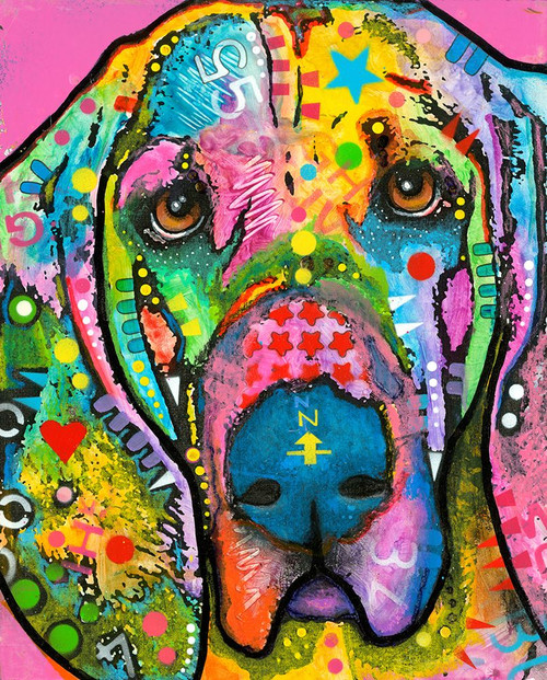 Bloodhound Poster Print - Russo Collection Dean (12 x 15)