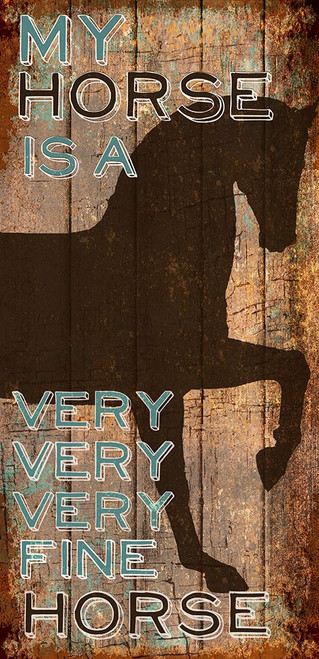 Fine Horse Poster Print - Licensing Studio Art (17 x 36)