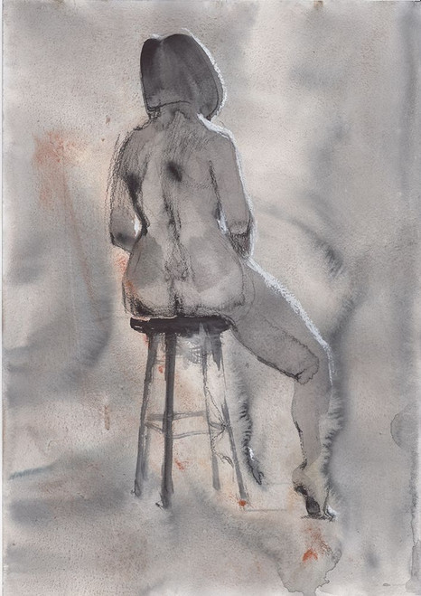 Sensual Nude Art Poster Print - Samira Yanushkova (24 x 34)