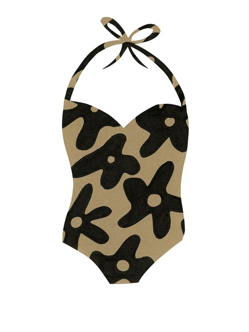 Retro Swim I Poster Print - Erin Lin (24 x 32)