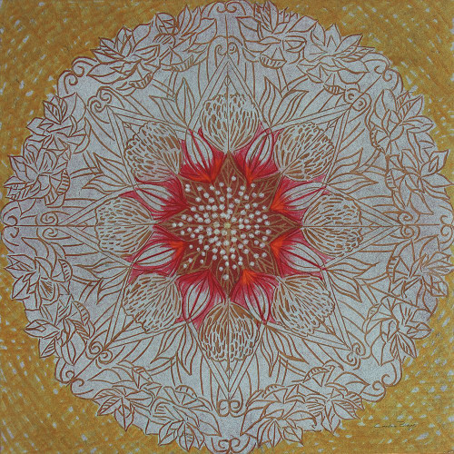 Starshine Mandala III Poster Print - Candra Boggs