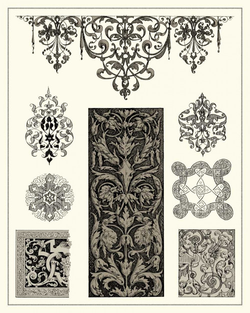 Baroque Details III Poster Print - Studio Vision