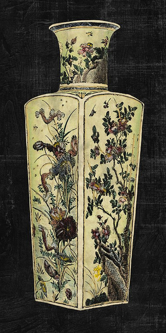 Aged Porcelain Vase II Poster Print - Studio Vision