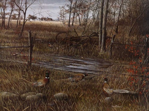 Backroad Gathering Poster Print - Kevin Daniel