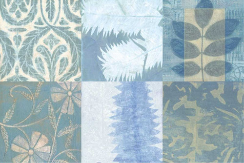 Blue Textures I Poster Print - Studio Vision
