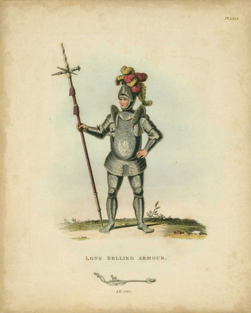 Men in Armour III Poster Print - Meyrick