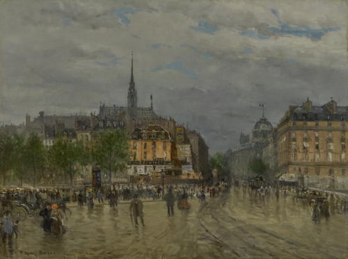 View of Paris  Poster Print by Frank Myers Boggs