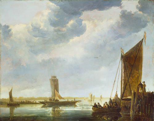 The Ferry Boat  Poster Print by Aelbert Cuyp