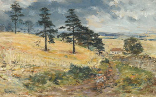 Cornfield At Cowden  Poster Print by William Mctaggart