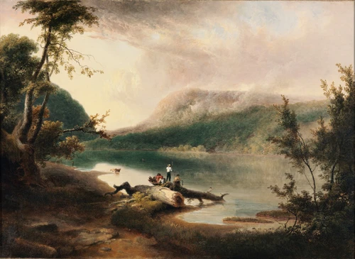 Delaware Water Gap Poster Print by Thomas Doughty
