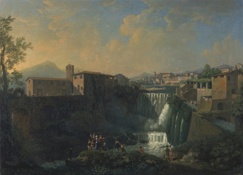 A View of Tivoli Poster Print by Thomas Patch