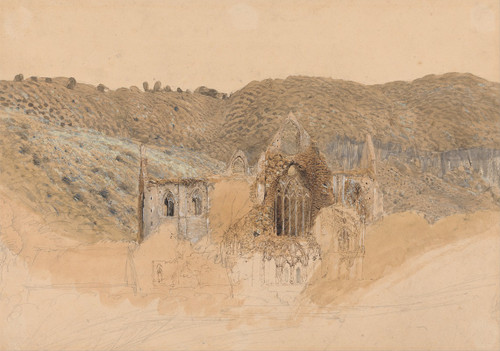 Tintern Abbey Poster Print by Samuel Palmer