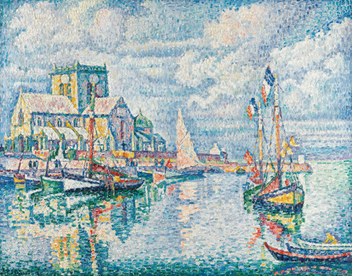 Barfleur  Poster Print by Paul Signac