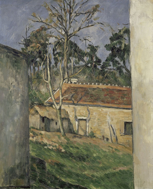 Farmyard Poster Print by Paul C√É¬©zanne