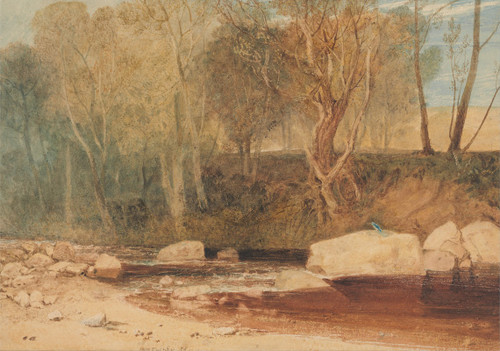 On the Washburn   Poster Print by Joseph Mallord William Turner