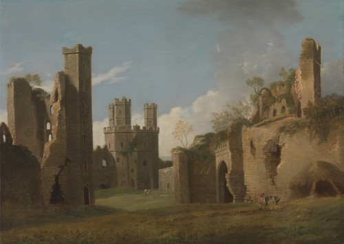 Caernarvon Castle Poster Print by Joseph Farington