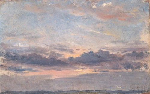 A Cloud Study, Sunset  Poster Print by John Constable
