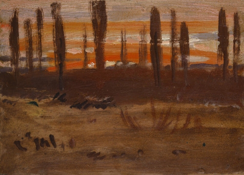 Small Landscape   Poster Print by Hans Sandreuter