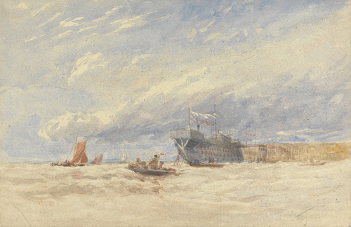 On the Medway  Poster Print by David Cox