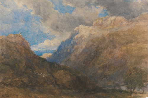 Penmanmawr  Poster Print by David Cox