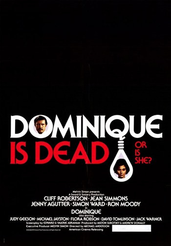 Dominique is Dead Movie Poster (11 x 17) - Item # MOV233379