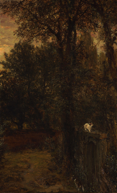 Landscape Poster Print by Adolph von Menzel