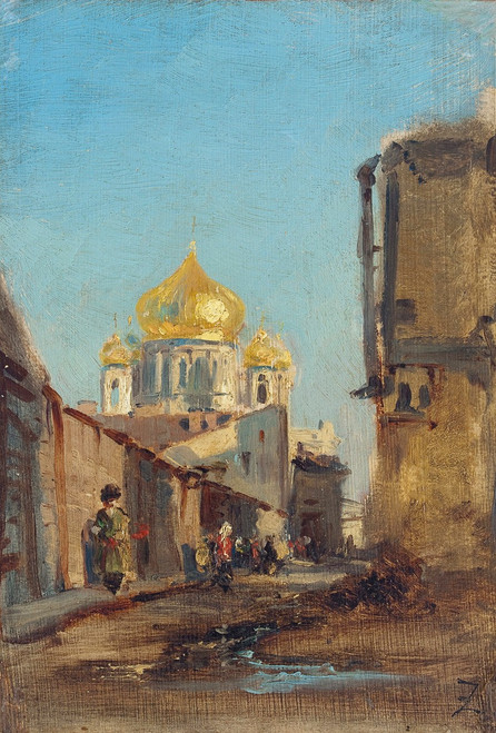 Tobolsk, Sib√É¬©rie  Poster Print by F√É¬©lix Ziem