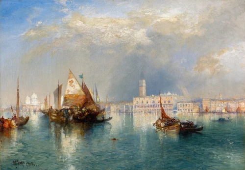 Venice Poster Print by Thomas Moran